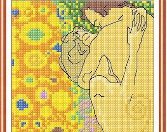 Lovers 3 modern cross stitch design, pdf instant download xstitch design, cross stitch pattern to download, aida count xstitch pdf pattern