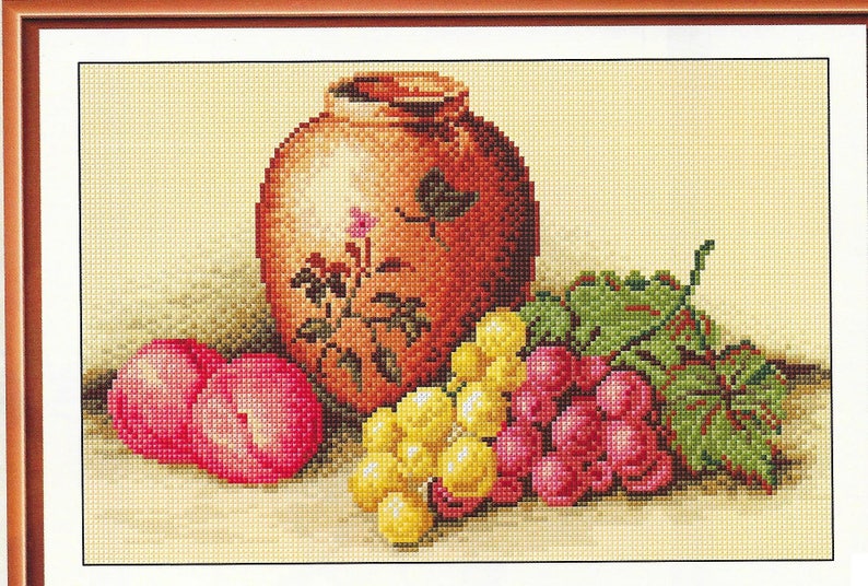 Fruits Cross Stitch Design Pdf Instant Download Xstitch - Etsy