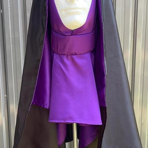 Nun purple veil and wimple