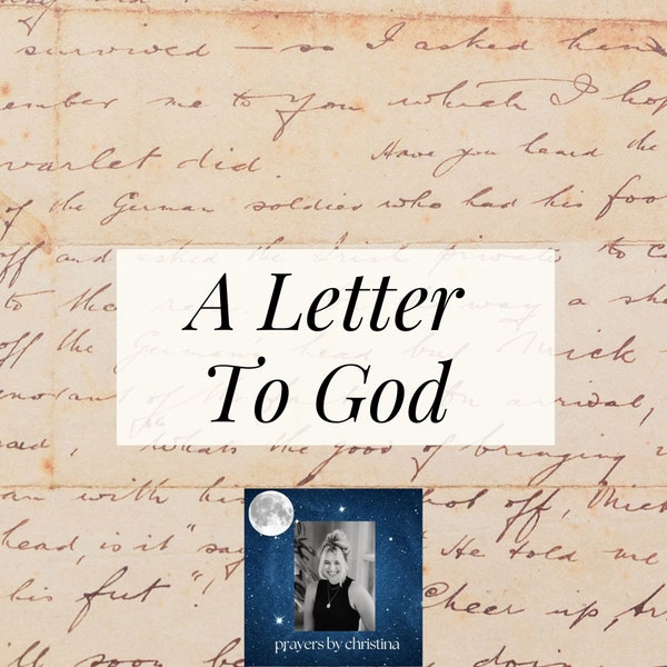 A Letter TO God