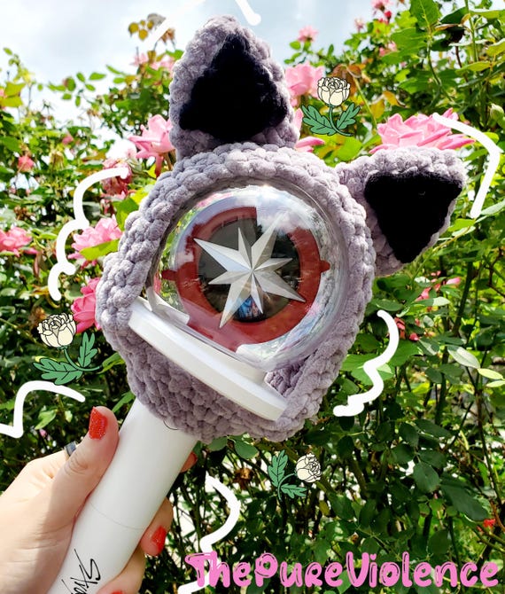 Stray Kids Crochet Lightstick Cover Skzoo Kpop - Etsy