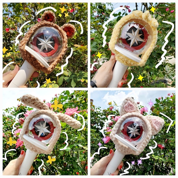 stray kids ポガリセット　ペンライトカバー/リボン/ぬい　フィリックス Stray Kids Crochet Lightstick Cover Skzoo Kpop - Etsy