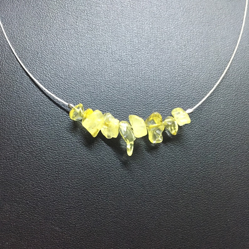 Stone Chip Necklace Stone Chip Bar Necklace. Stone Necklace Stone Bar Necklace Citrine Chip Necklace Natural Citrine Necklace