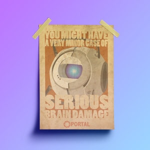 WEATley Portal Werbung Print Poster A4, A3