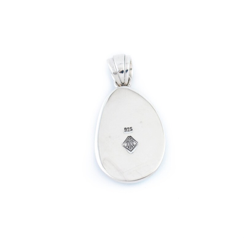 Aquatic Seafoam Fox Turquoise Pendant by Kingdom