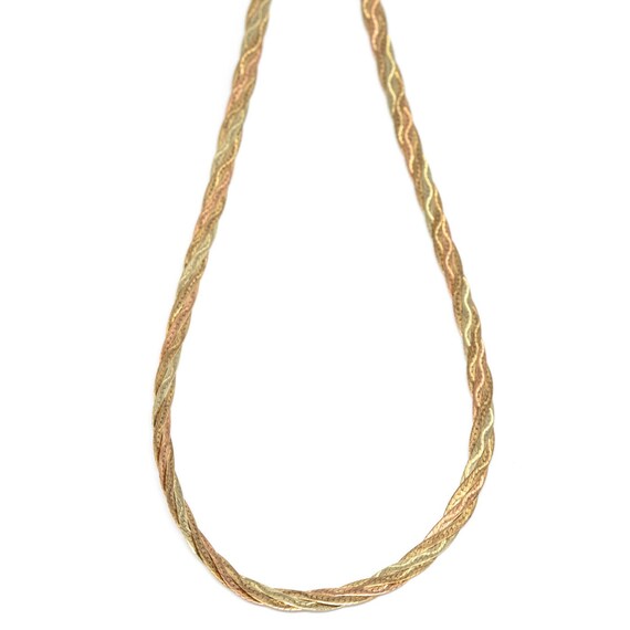 Vintage Multi Gold Chain Necklace
