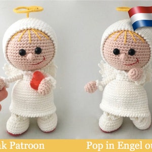 177NLY Haak patroon Pop in Engel outfit Amigurumi PDF file by Stelmakhova Etsy image 8