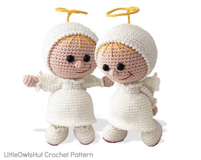 177NLY Haak patroon Pop in Engel outfit Amigurumi PDF file by Stelmakhova Etsy image 4