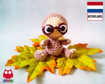 232NLY Haakpatroon- Keine luiaard Lulo - Amigurumi PDF file by Knittoy Etsy