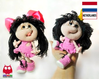 041NLY Pop Prinses - Amigurumi Haakpatroon - PDF by Pertseva Etsy