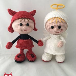 177NLY Haak patroon Pop in Engel outfit Amigurumi PDF file by Stelmakhova Etsy image 2