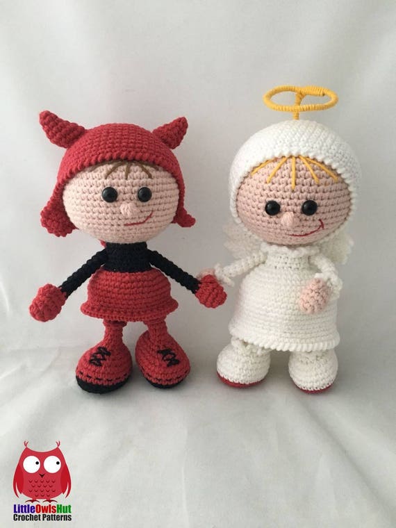 Ongebruikt 177NLY Haak patroon Pop in Engel outfit Amigurumi PDF file | Etsy EL-93