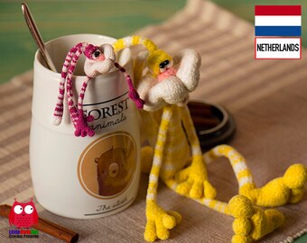 254NLY Haak patroon - Konijn Dude Klein en Zeeman versie (2 maten,konijn) - Amigurumi  PDF file by Pertseva Etsy