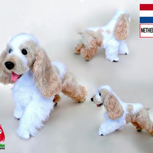 104NLA Haakpatroon - Engelse Cocker Spaniel hond - Amigurumi - PDF by Chirkova Etsy