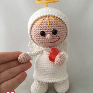 177NLY Haak patroon Pop in Engel outfit Amigurumi PDF file by Stelmakhova Etsy image 7