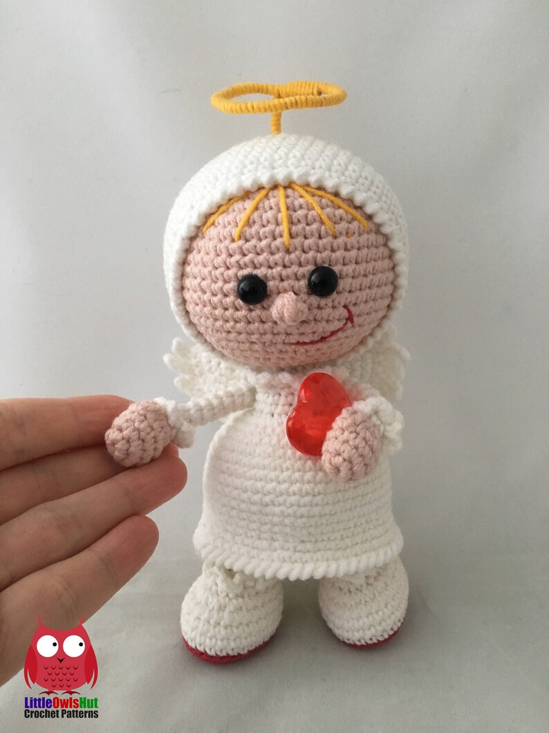 177NLY Haak patroon Pop in Engel outfit Amigurumi PDF file by Stelmakhova Etsy image 7