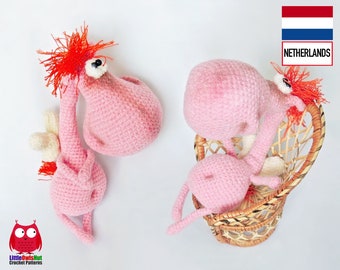 040NLY Haak patroon Paard Glasha. Amigurumi  - PDF file by Pertseva Etsy