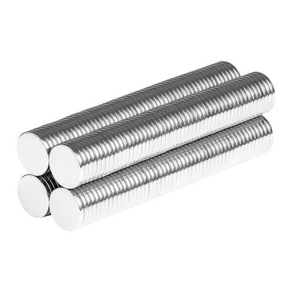 10 mm x 1 mm 3//8in x 1//32in N52 Strong Disc Rare Earth Neodymium Thin Magnet
