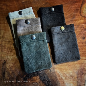 Waxed Hemp Canvas Etsy
