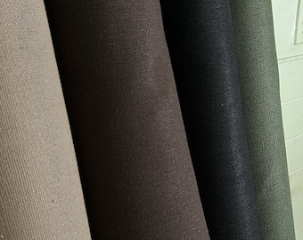 100% Organic Hemp fabric - canvas weight - natural - ready to dye