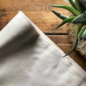 Natural Cotton Canvas Fabric: 18 oz Weight, Ready to Dye