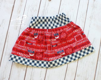 New Handmade Stars Patriotic Baby Bonnet