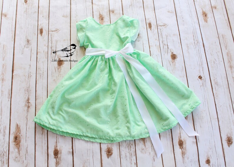 mint easter dress