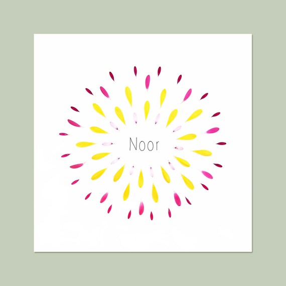 etsy birth announcement