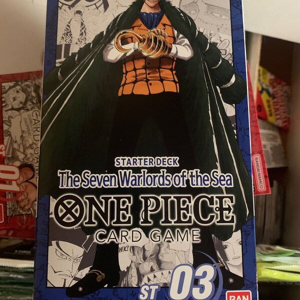 One Piece Deck Box Etsy