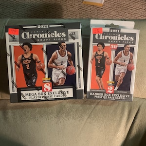 2021 panini chronicles draft mega box and hanger sealed 90 nba cards basketball sale!!!
