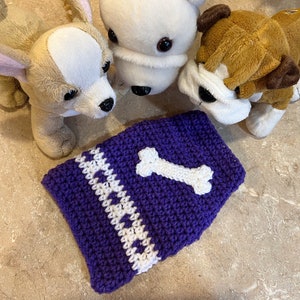 Xsmall Dog / Cat Sweater - fits 5lbs Made to Order
