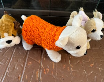 XS Dog Sweater pattern / Pet Sweater Crochet Pattern / Extra Small Dog / Small Cat Crochet Sweater Pattern / RTF file