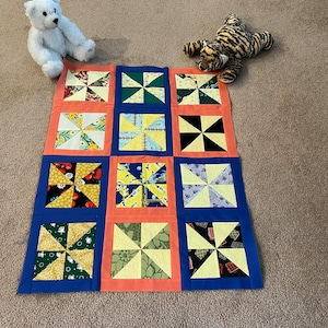 Baby quilt top • DIY quilt • Quilt Top