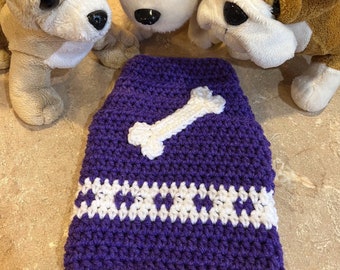 パープル XS 犬/猫用セーター - 5 ポンドまで対応 - Etsy 日本