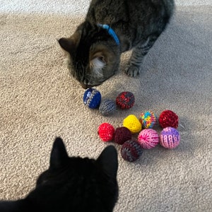 Catnip Toy Ball voor katten en kittens 3 pack op bestelling gemaakt