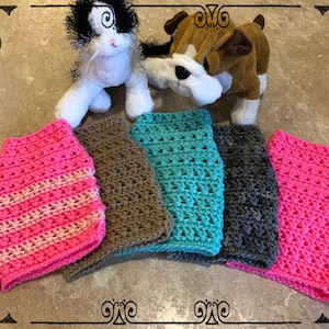 Instant Download Crochet Cross Double Crochet Dog Sweater Size XS Pattern