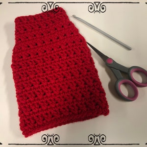 Crochet Cross Double Crochet Dog Sweater Size XS Pattern