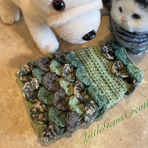 Xsmall Crocodile Stitch Dog Sweater Pattern