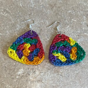 Rainbow / Pride Earrings Gift Birthday Christmas New handmade