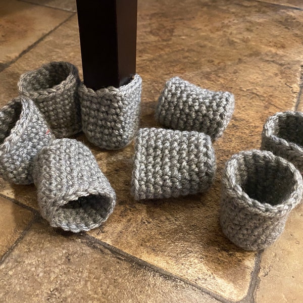 Crochet Chair Socks / Boots Pattern