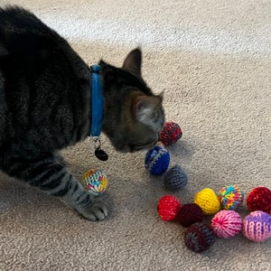 Catnip Toy Ball voor katten en kittens 3 pack op bestelling gemaakt