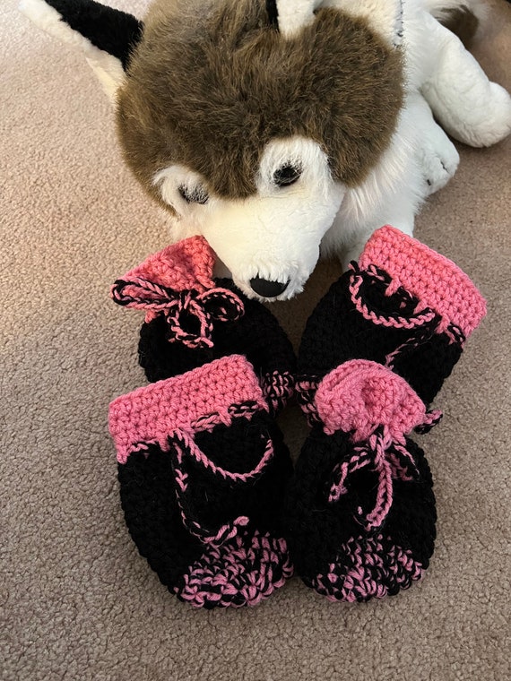 Dog Booties PDF Instant Download Crochet Pattern Size Large Etsy