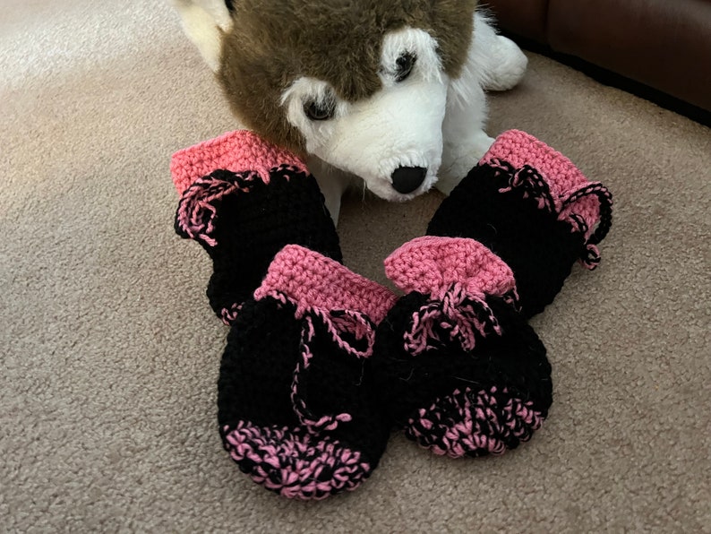 PDF Instant Download Crochet Pattern Size Large Dog Booties - Etsy