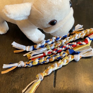 Small dog toys x 3 new handmade Made to Order