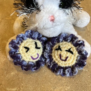 Set van 2 kattenspeeltjes kattenkruidbloemen voor katten en kittens