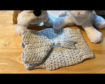 XSmall Dog Sweater / small Cat Sweater  Pattern - Crochet
