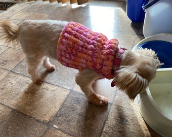 Puppy in Pink - XXS Loom Knit pattern