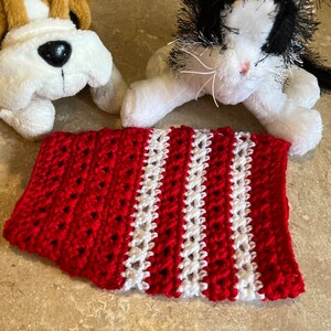 Instant Download Crochet Pet Sweater • Crochet Cross Double Crochet Dog Sweater Size XS Pattern