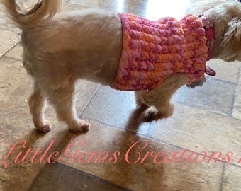 Puppy in Pink - XXS Loom Knit pattern