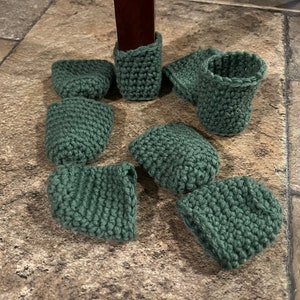 Crochet Chair Socks / Boots Pattern